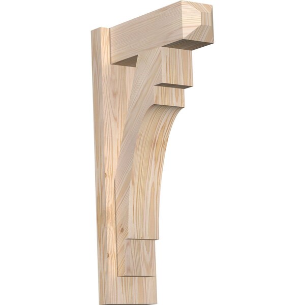 Ekena Millwork Merced Craftsman Smooth Outlooker, Douglas Fir, 5 1/2"W x 14"D x 26"H OUT06X14X26MRC04SDF - main